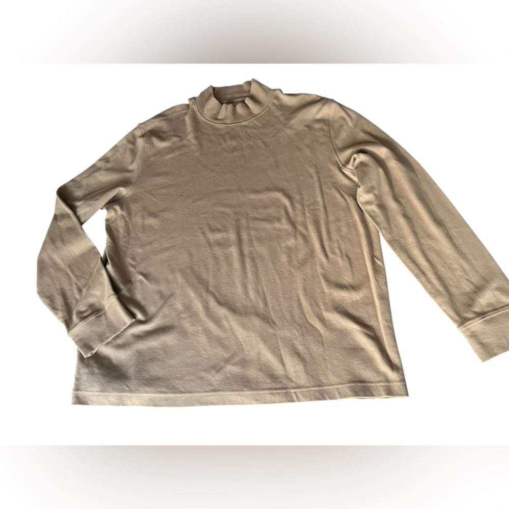 St. John Bay Womens Mock/Turtle Neck Size Extra Large XL Pullover Sweater